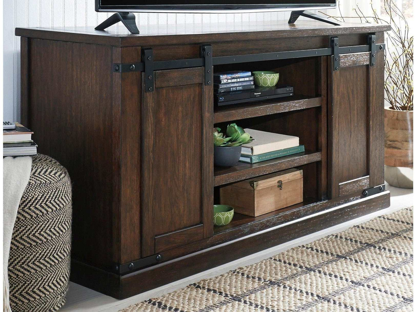 Budmore Rustic Brown 60" TV Stand