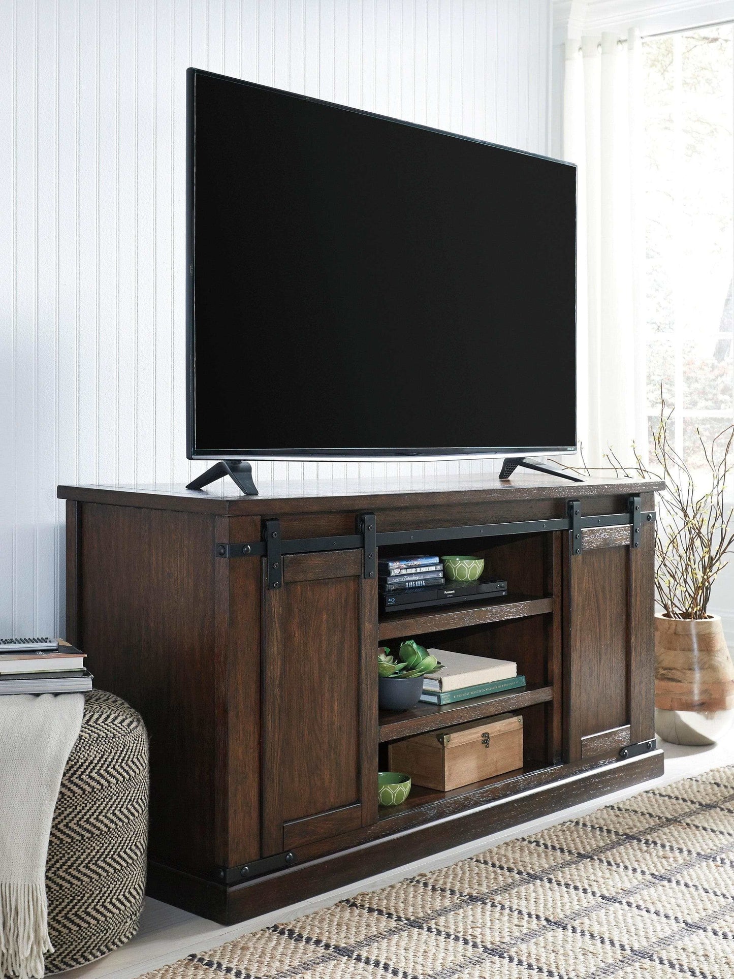 Budmore Rustic Brown 60" TV Stand