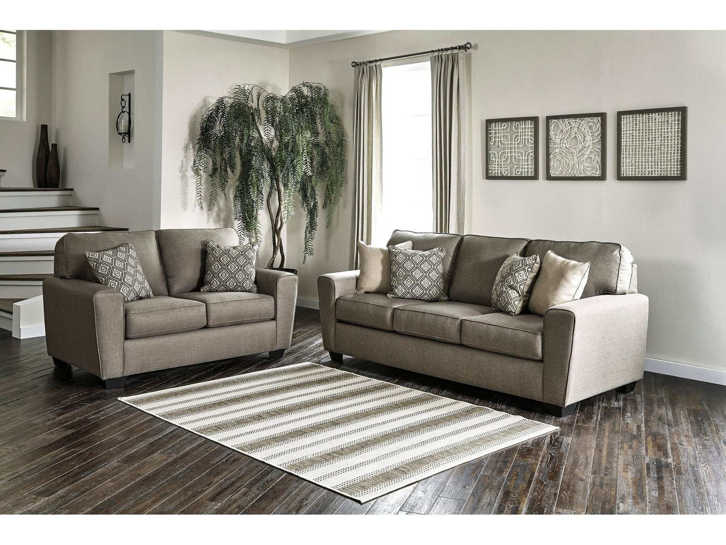 Calicho Cashmere Sofa & Loveseat