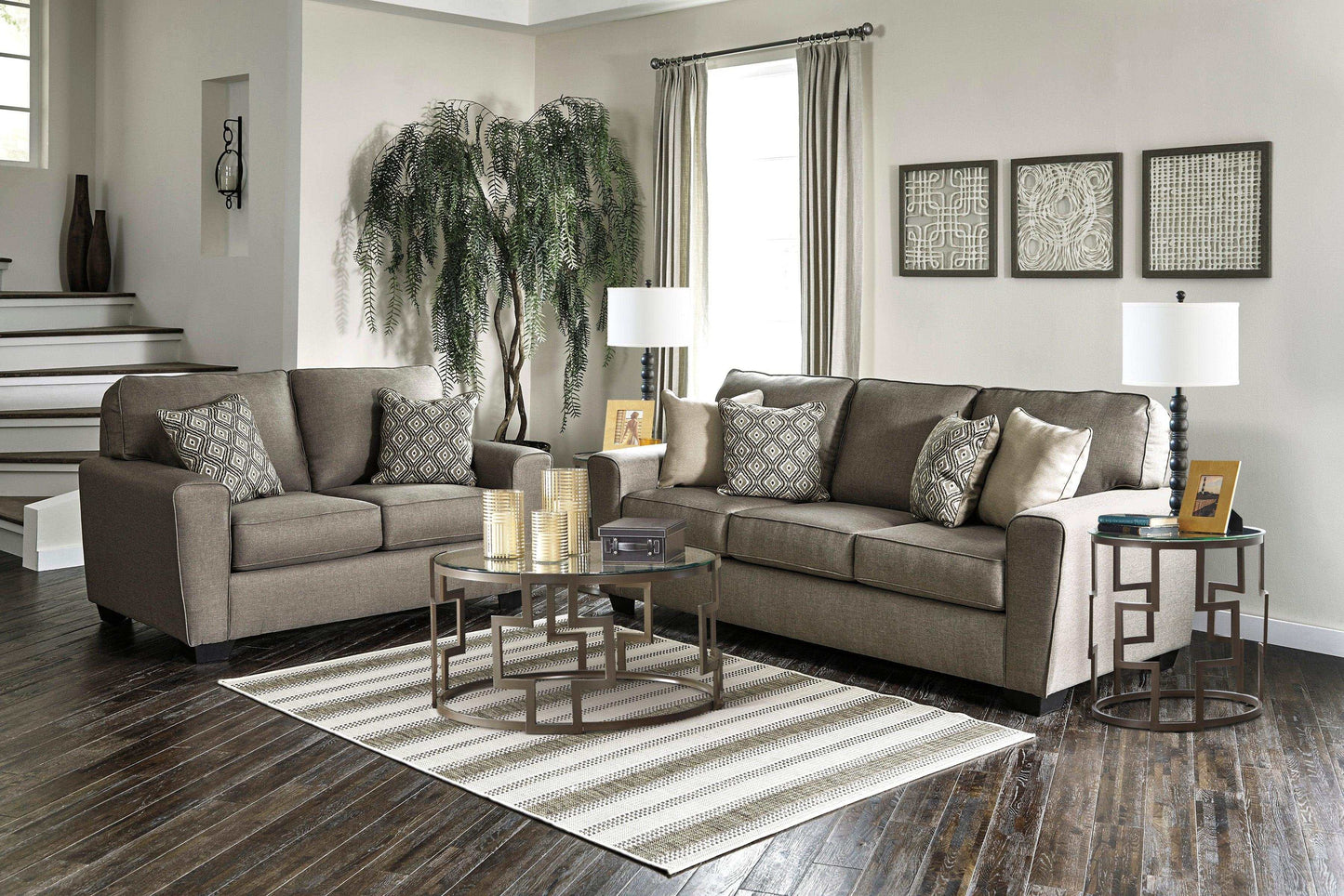 Calicho Cashmere Sofa & Loveseat