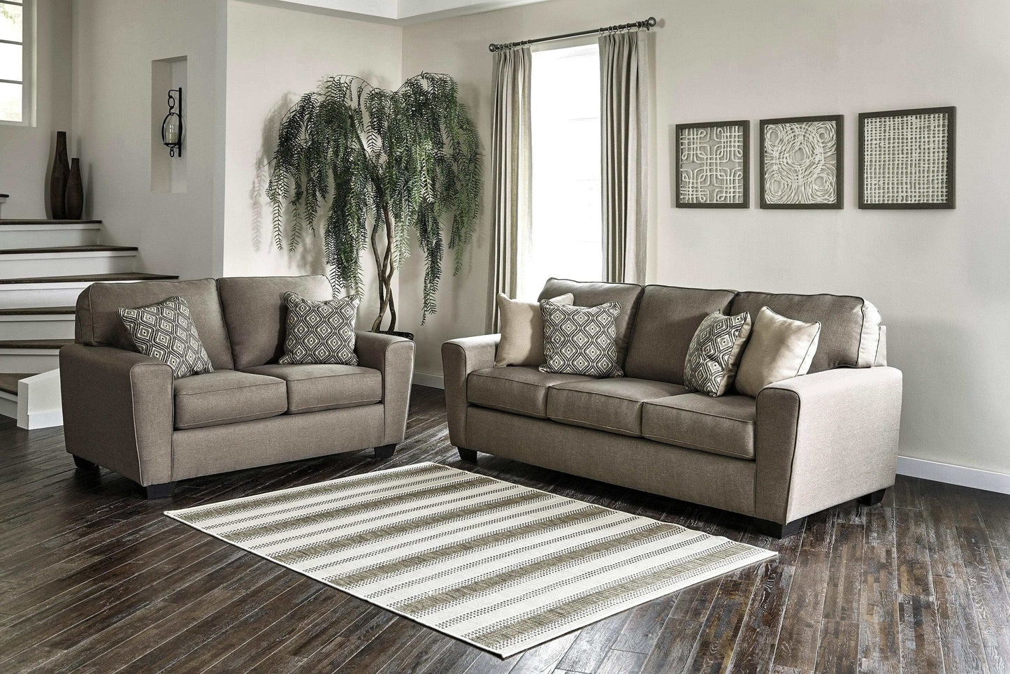 Calicho Cashmere Sofa & Loveseat