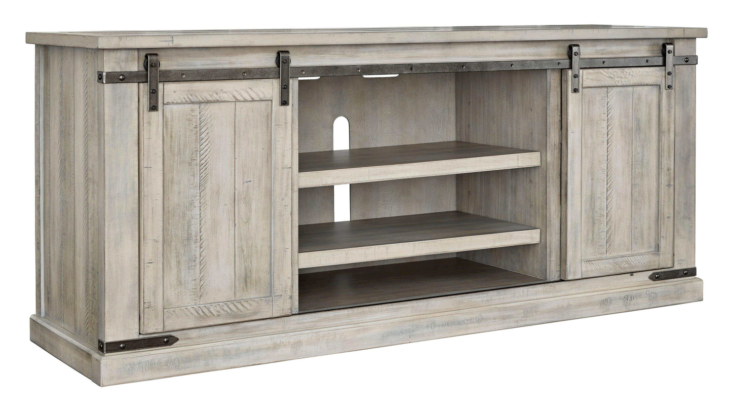 Carynhurst Whitewash 70" TV Stand