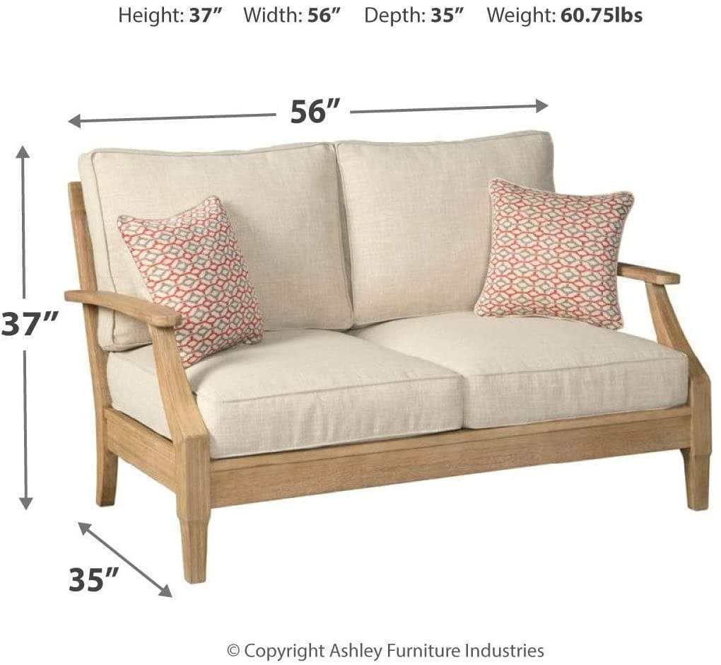 Clare View Outdoor Loveseat w/ Cushion