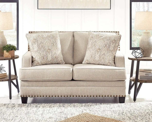 Claredon Linen Loveseat