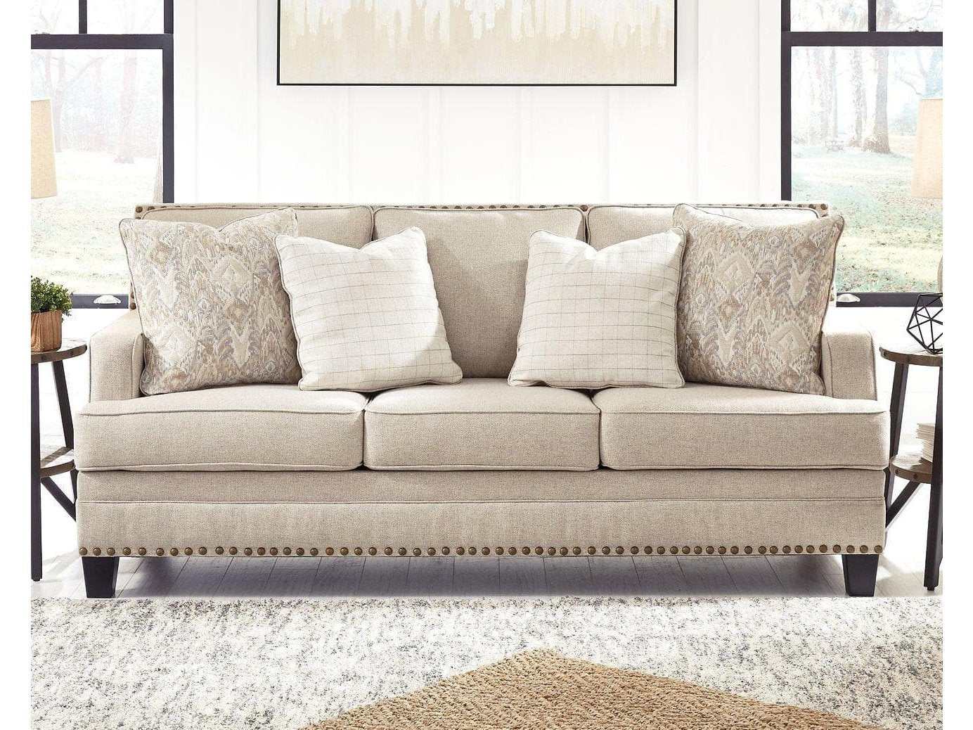 Claredon Linen Sofa