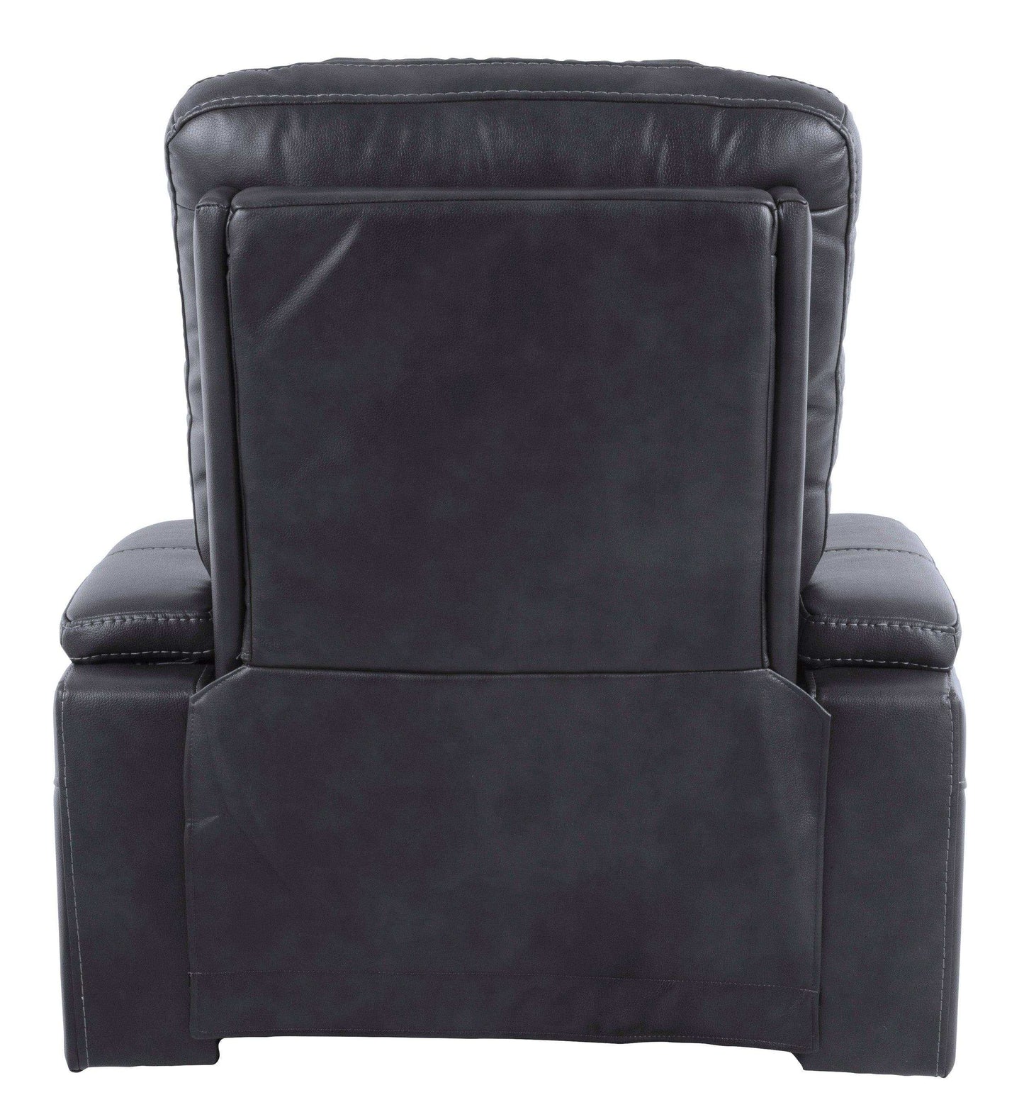 Composer Gray Power Recliner w/ Blue LED