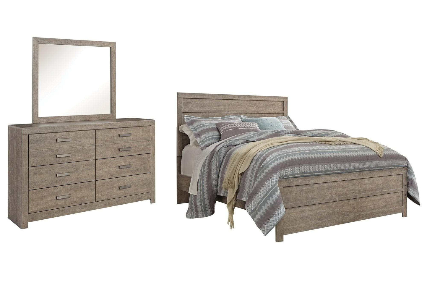 Culverbach Gray Bedroom Sets / 3pc