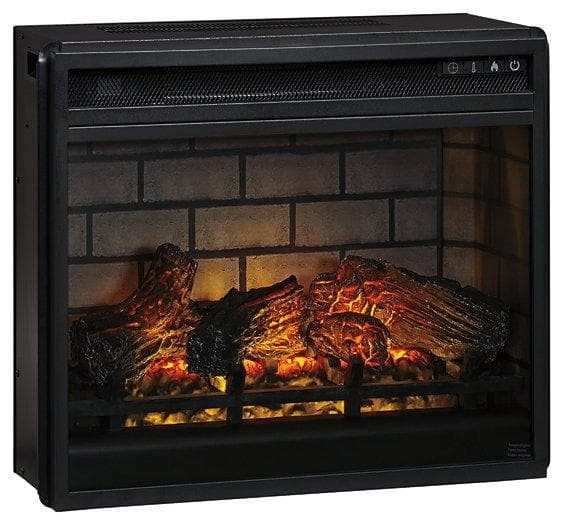 W100-101 / Electric Infrared Fireplace Insert 24" Black