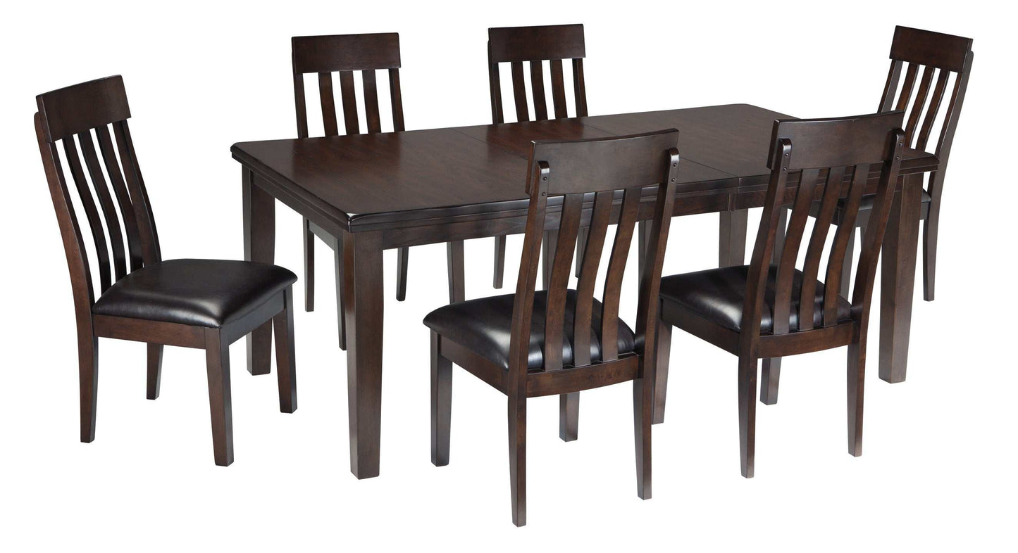 Haddigan Dark Brown Dining Room Sets