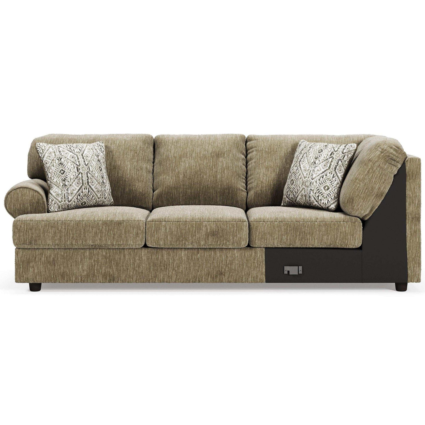 Hoylake Chocolate 3pc Sectional Sofa w/ Chaise