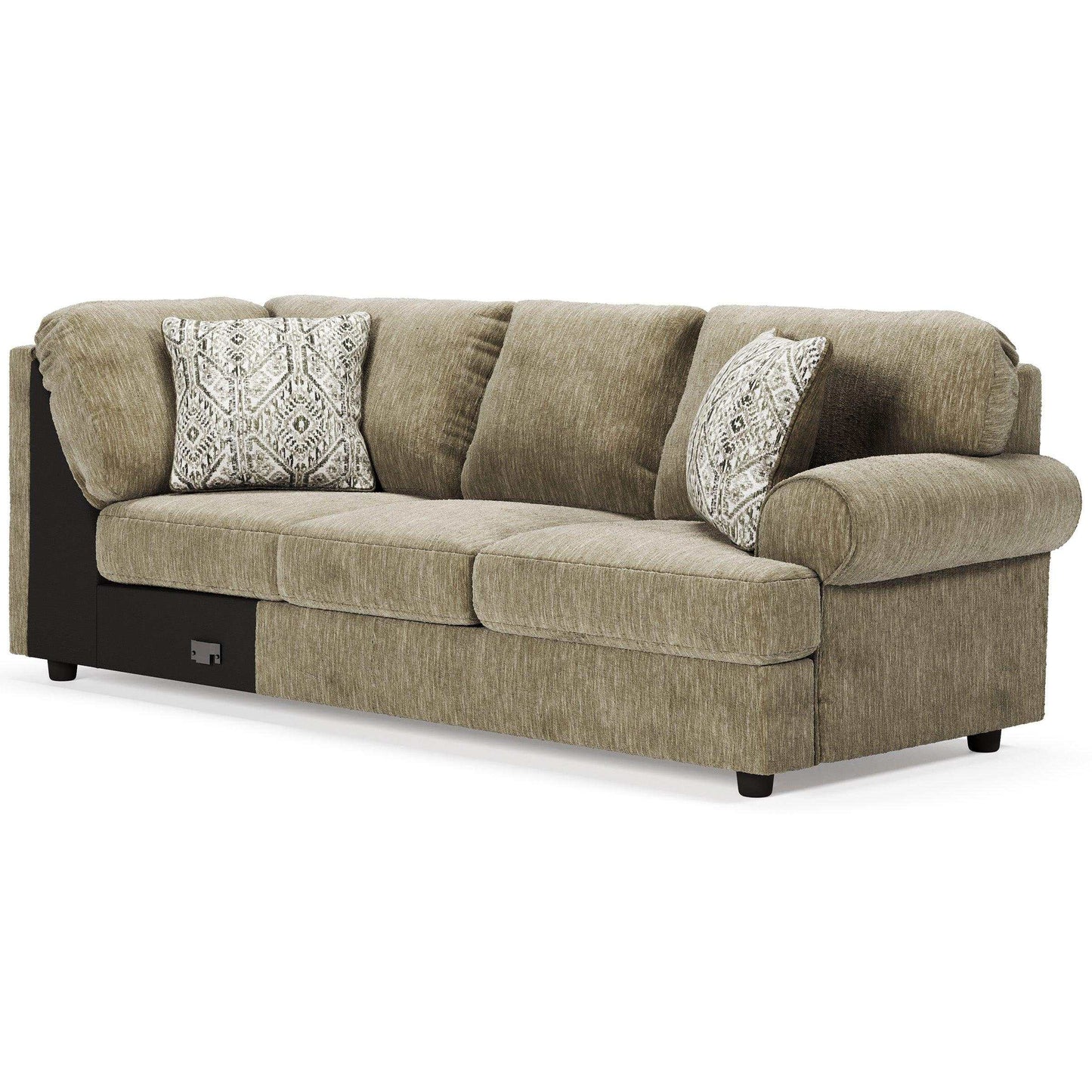 Hoylake Chocolate 3pc Sectional Sofa w/ Chaise