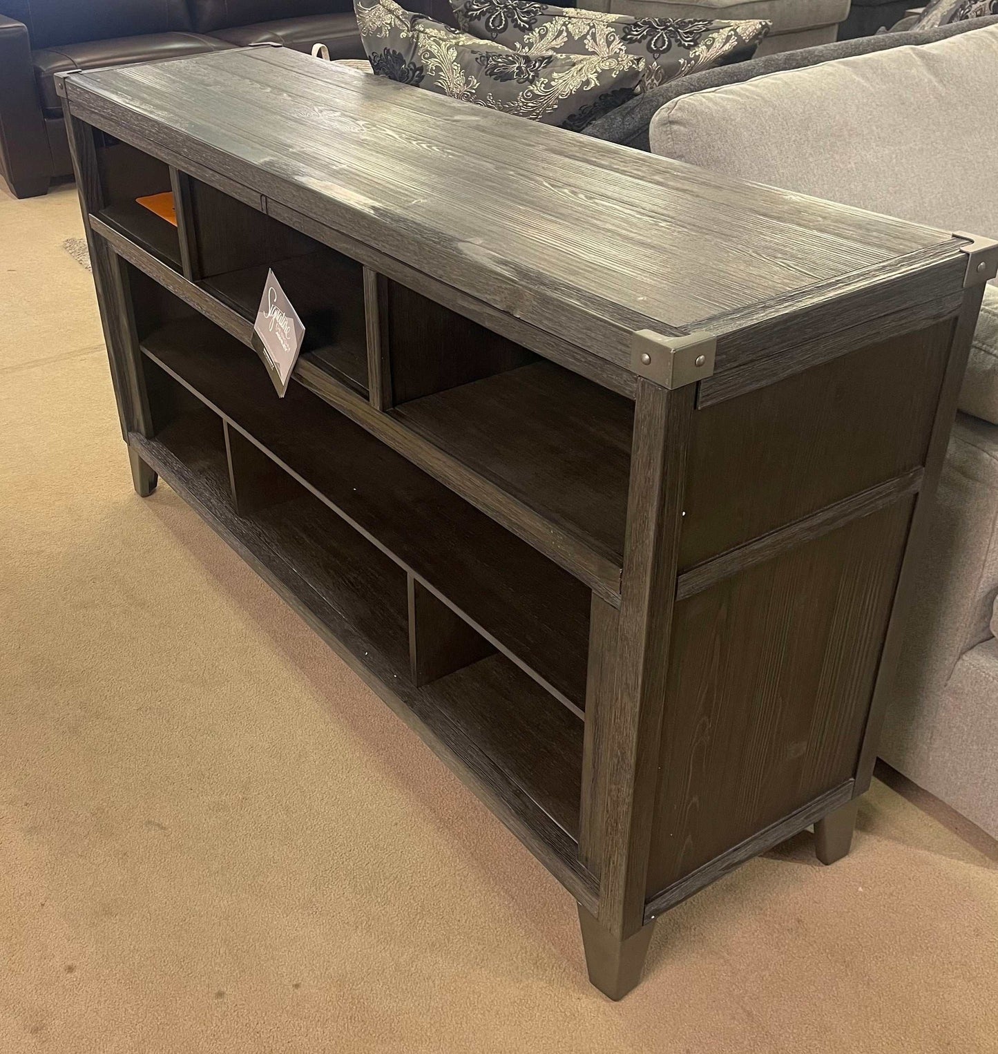 Todoe Gray 65" TV Stand