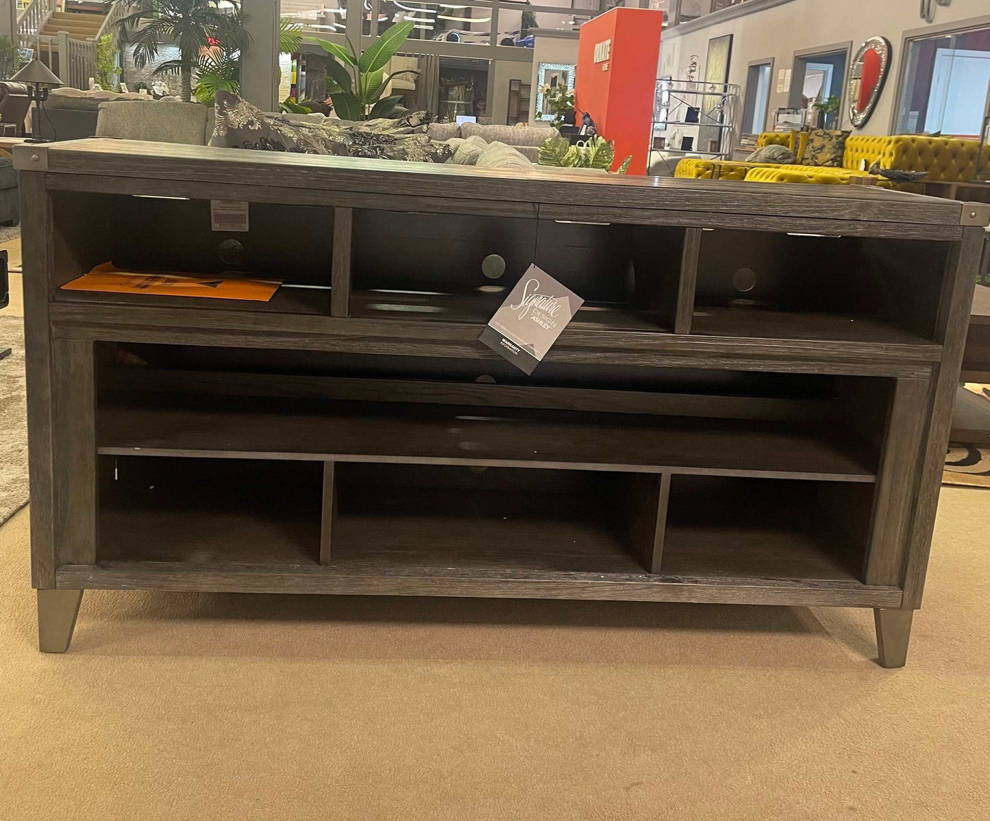 Todoe Gray 65" TV Stand