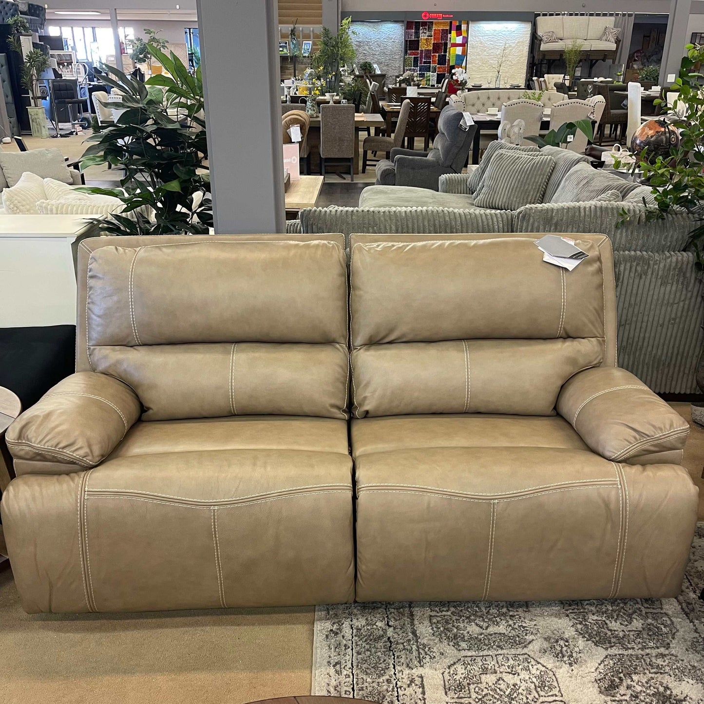 Ricmen Putty Power Reclining Sofa