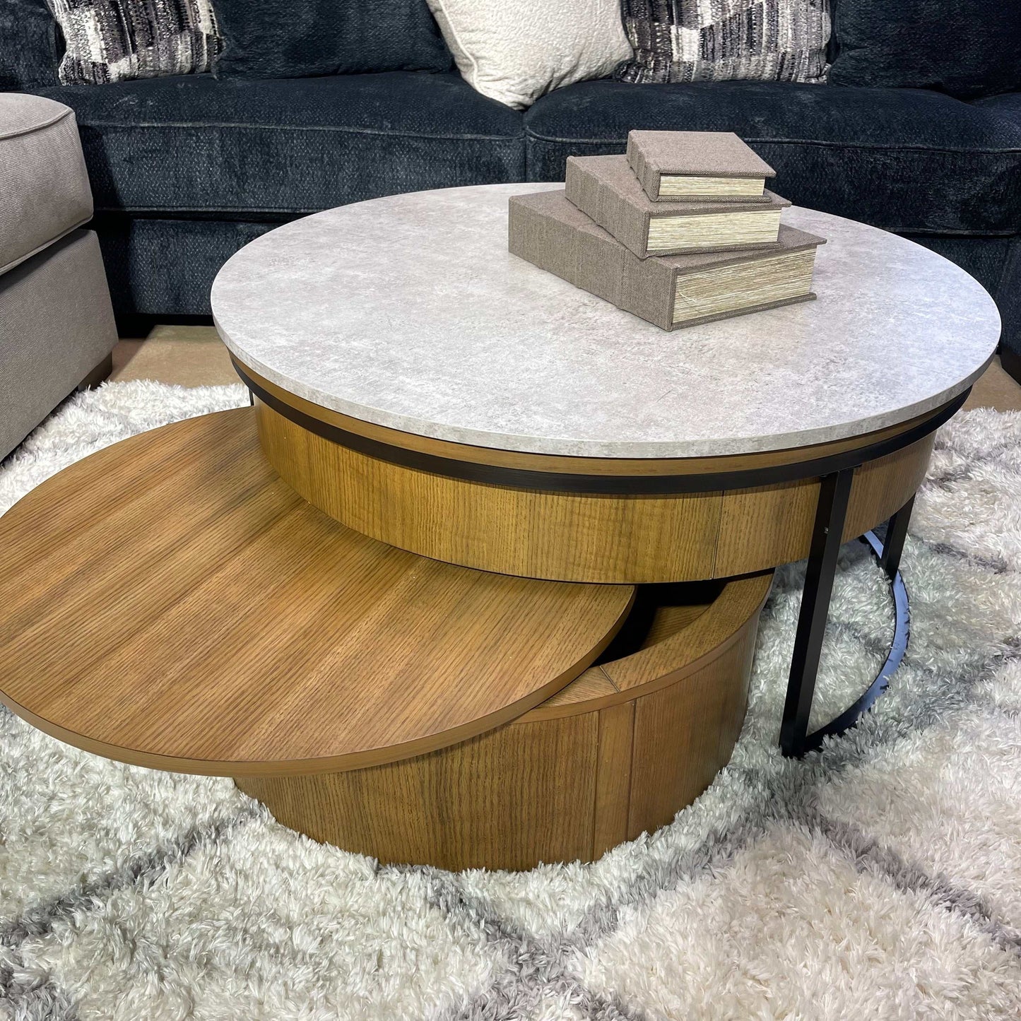 Fridley Nesting Lift Top Coffee Table & Storage Trunk (Set of 2)