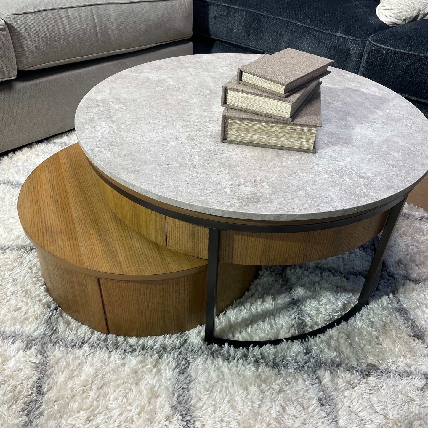 Fridley Nesting Lift Top Coffee Table & Storage Trunk (Set of 2)