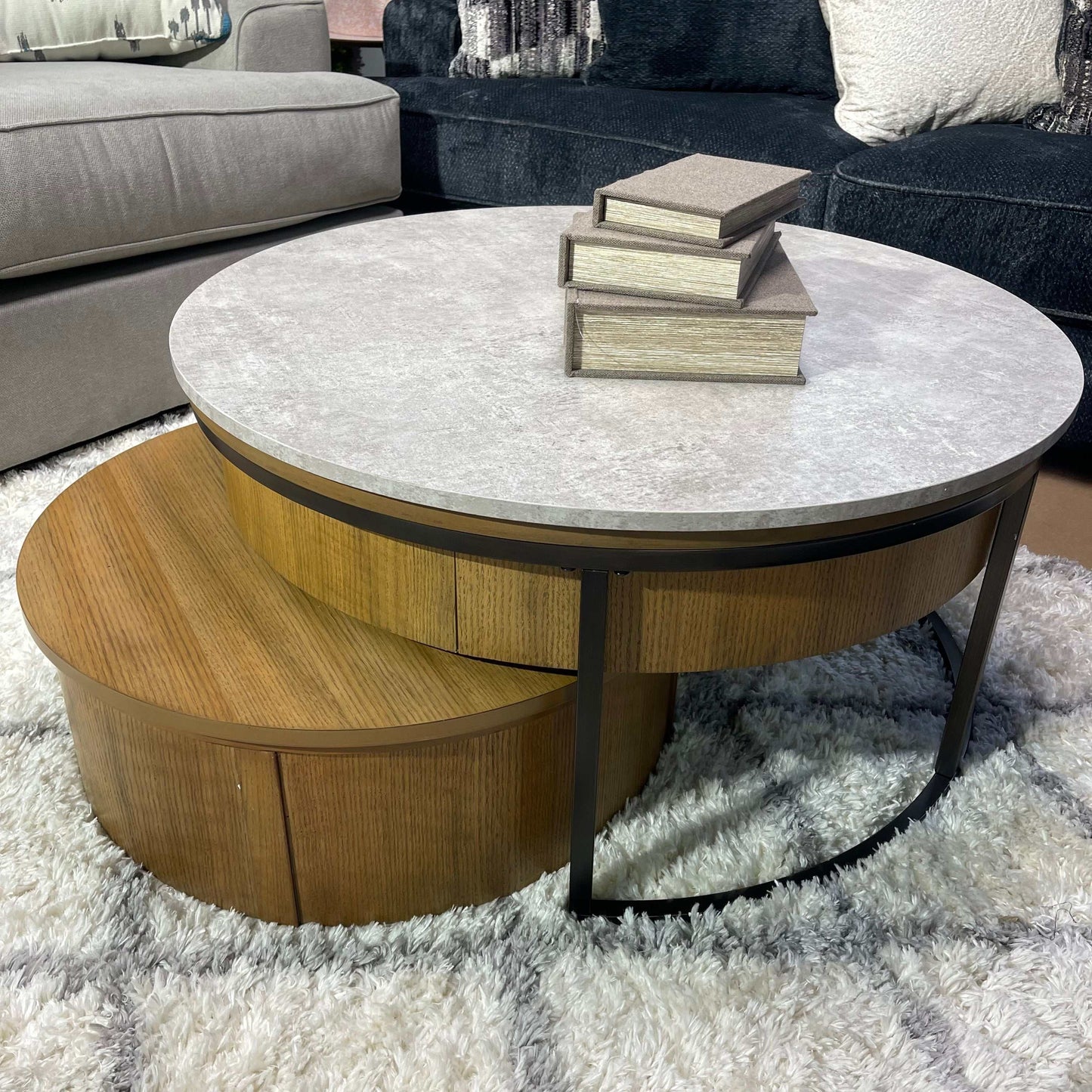 Fridley Nesting Lift Top Coffee Table & Storage Trunk (Set of 2)
