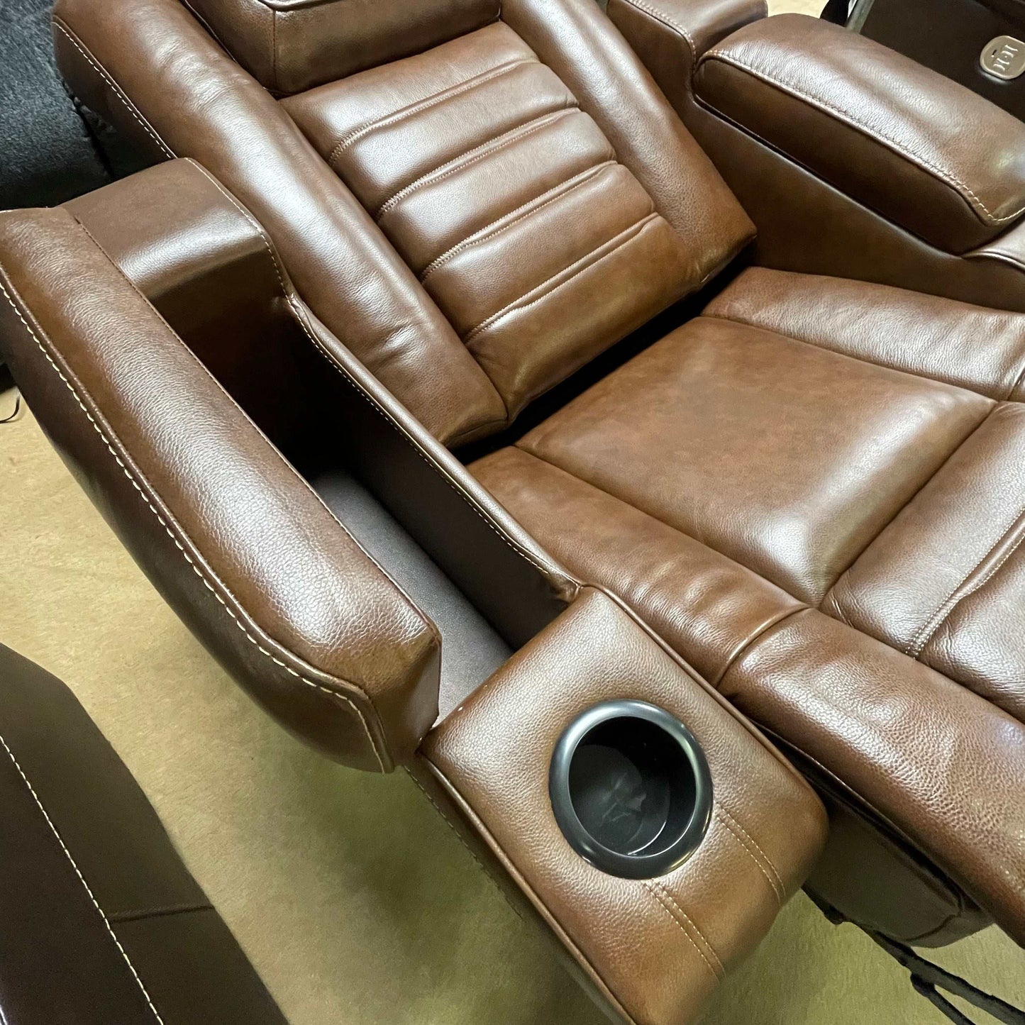 Backtrack Chocolate Power Recliner