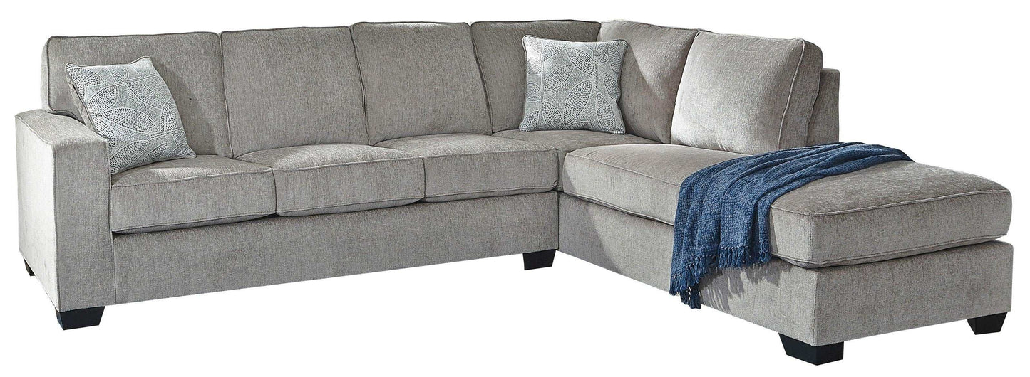 Altari Alloy Full Sleeper Sectional Sofa w/ RAF Chaise