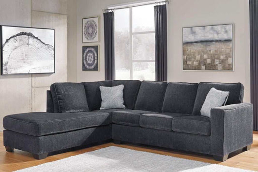 Altari Slate 2pc Sectional Sofa w/ Chaise