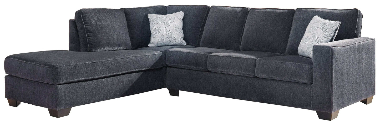 Altari Slate 2pc Sectional Sofa w/ Chaise