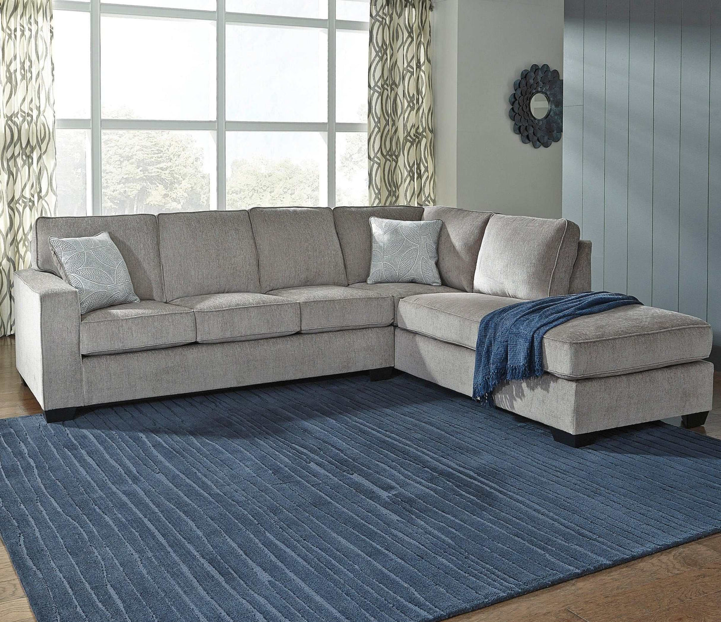 Altari Alloy 2pc Sectional Sofa w/ Chaise