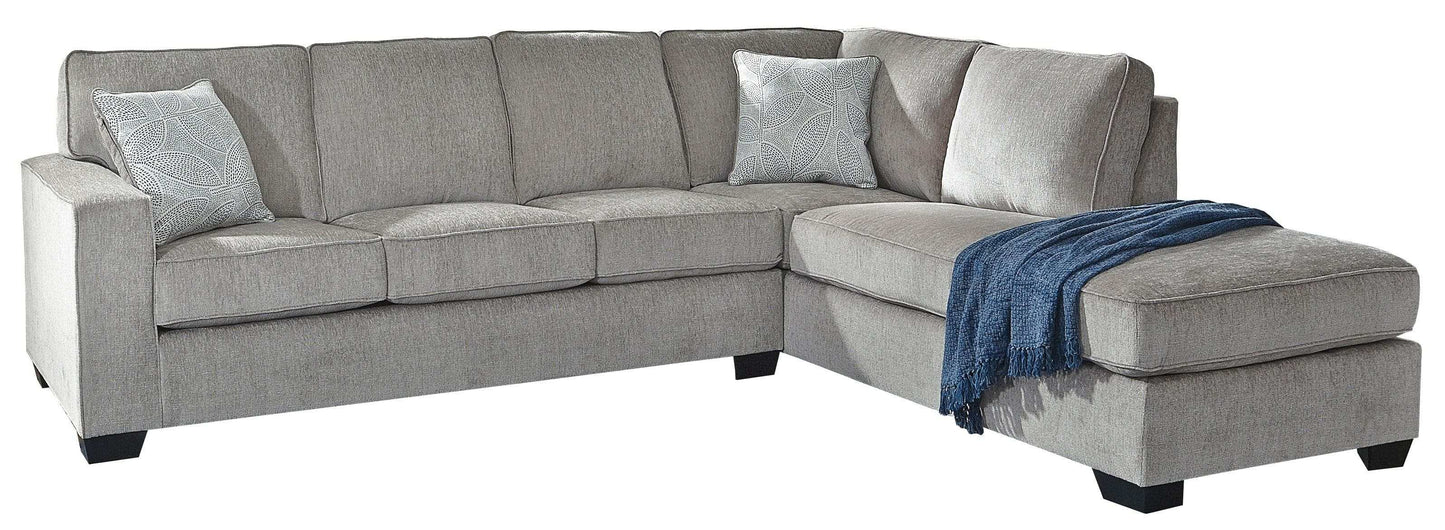 Altari Alloy 2pc Sectional Sofa w/ Chaise