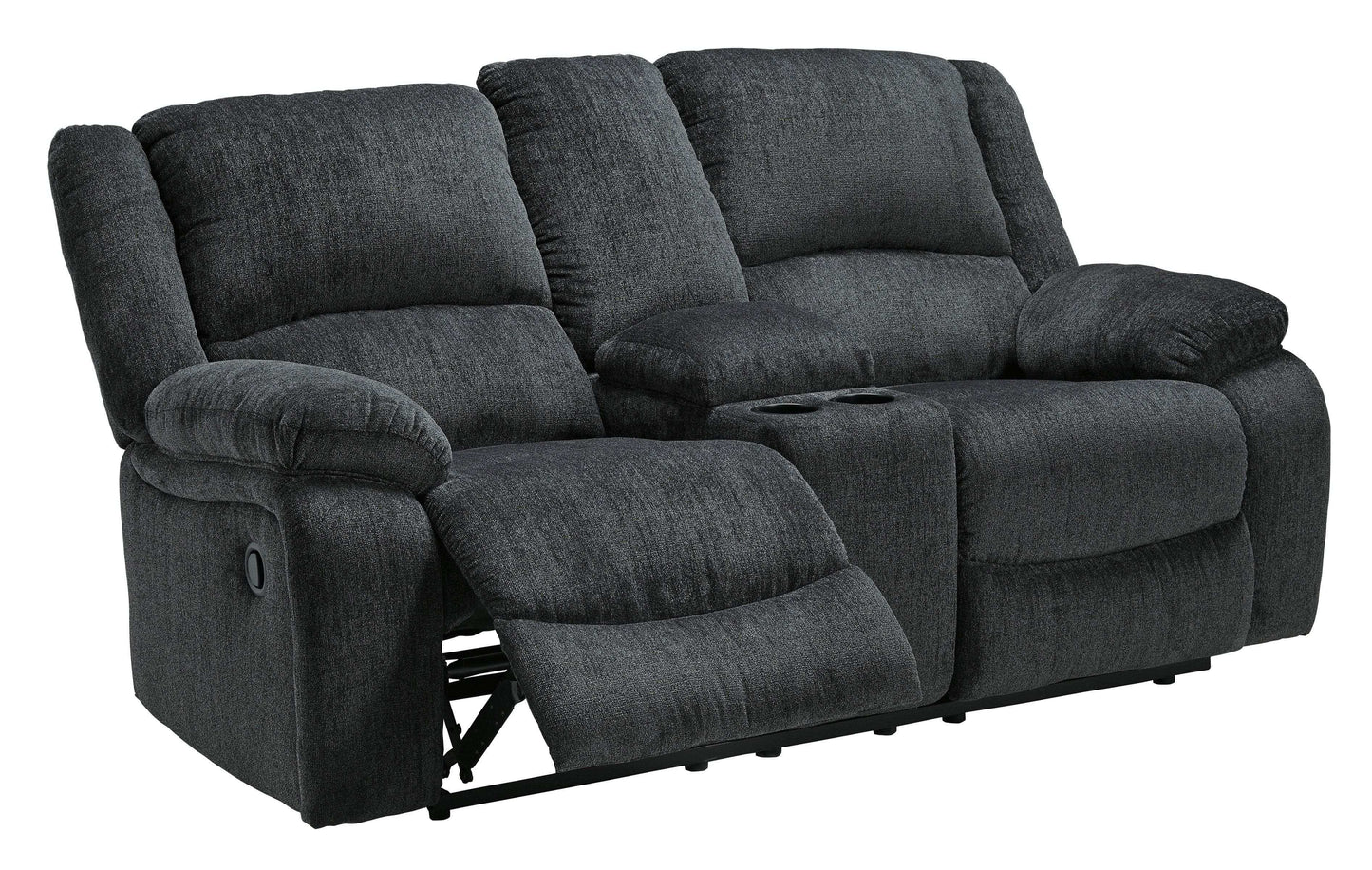 Draycoll Manual Reclining Sofa & Loveseat 2pc Set