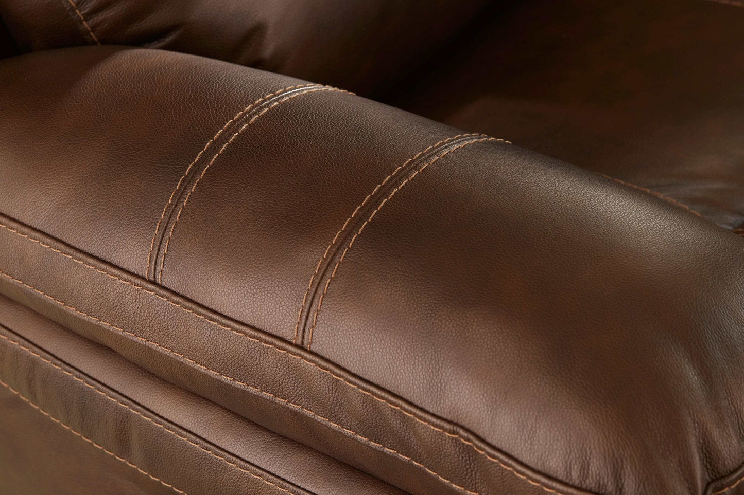 Edmar Chocolate Power Reclining Sofa & Loveseat