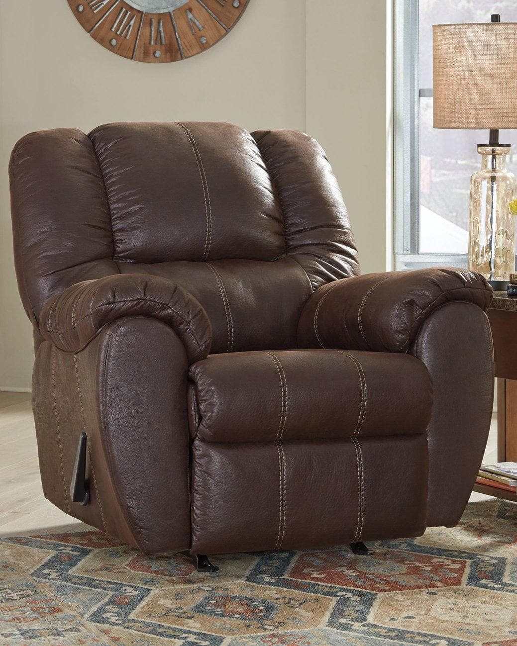 McGann Faux Leather Manual Recliner