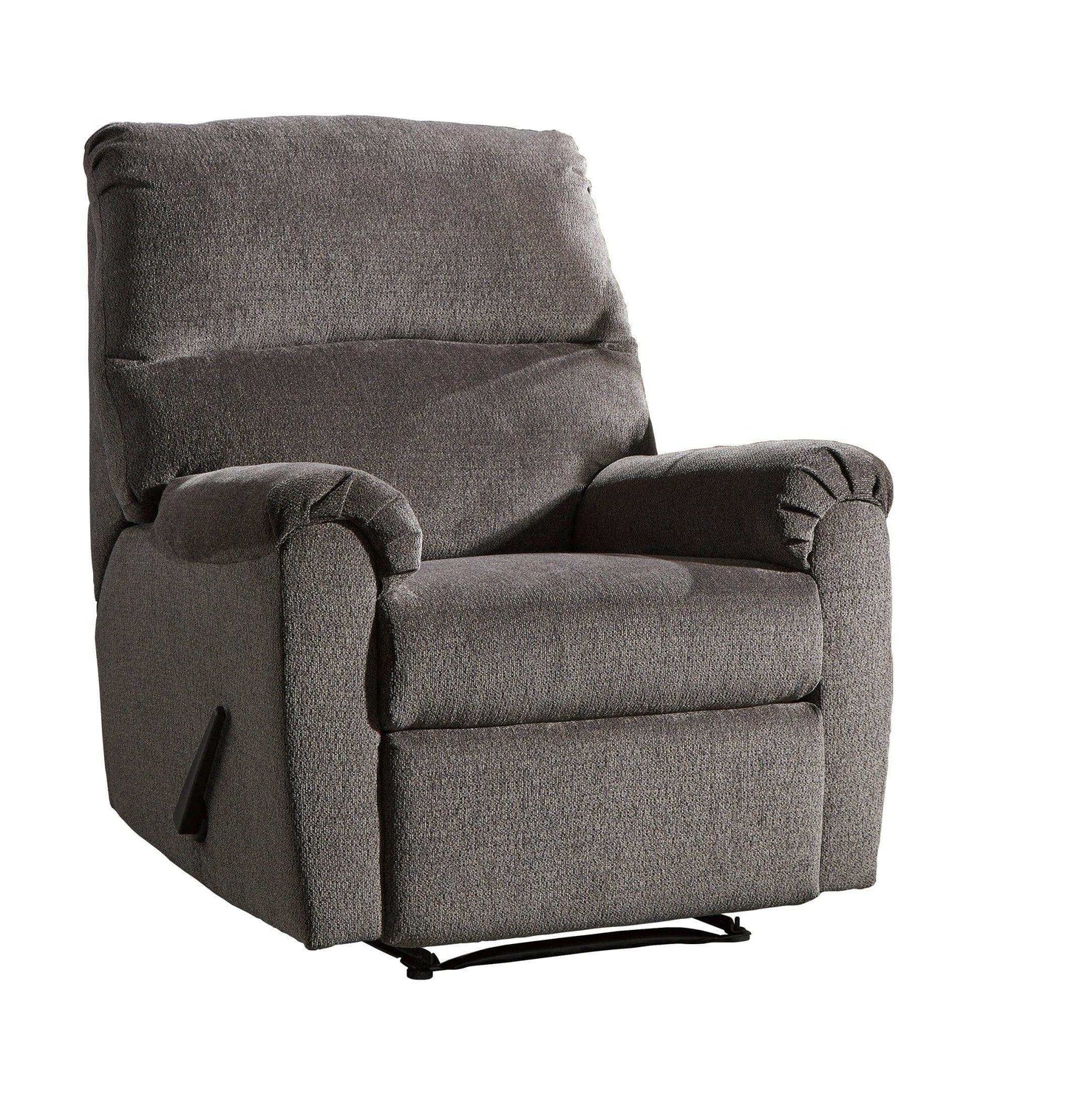 Nerviano Gray Manual Recliner