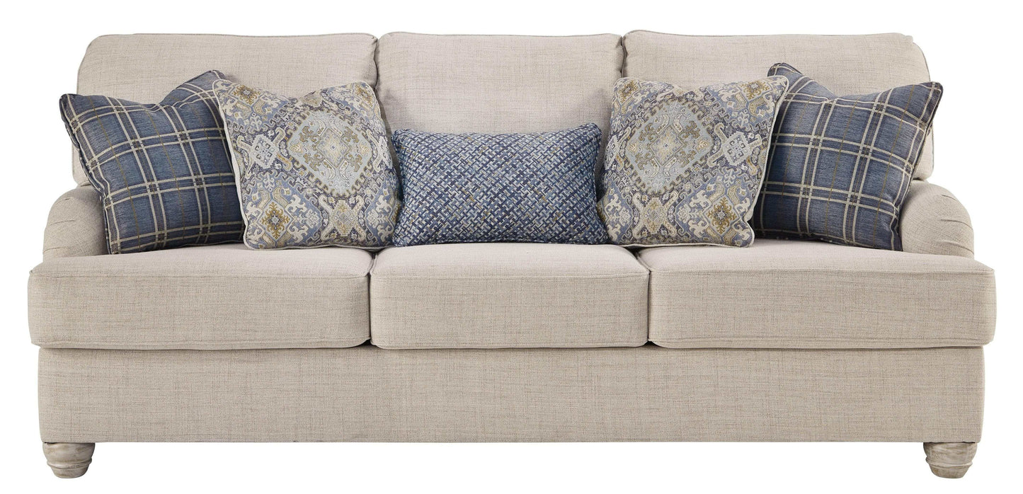 Traemore Beige Linen Sofa