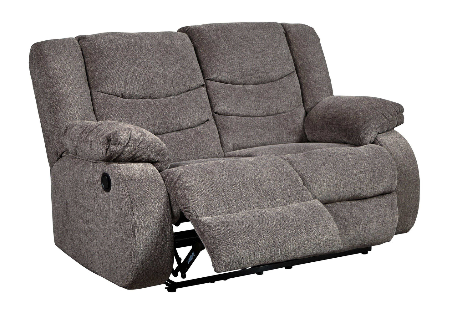 Tulen Gray Manual Reclining Sofa & Loveseat