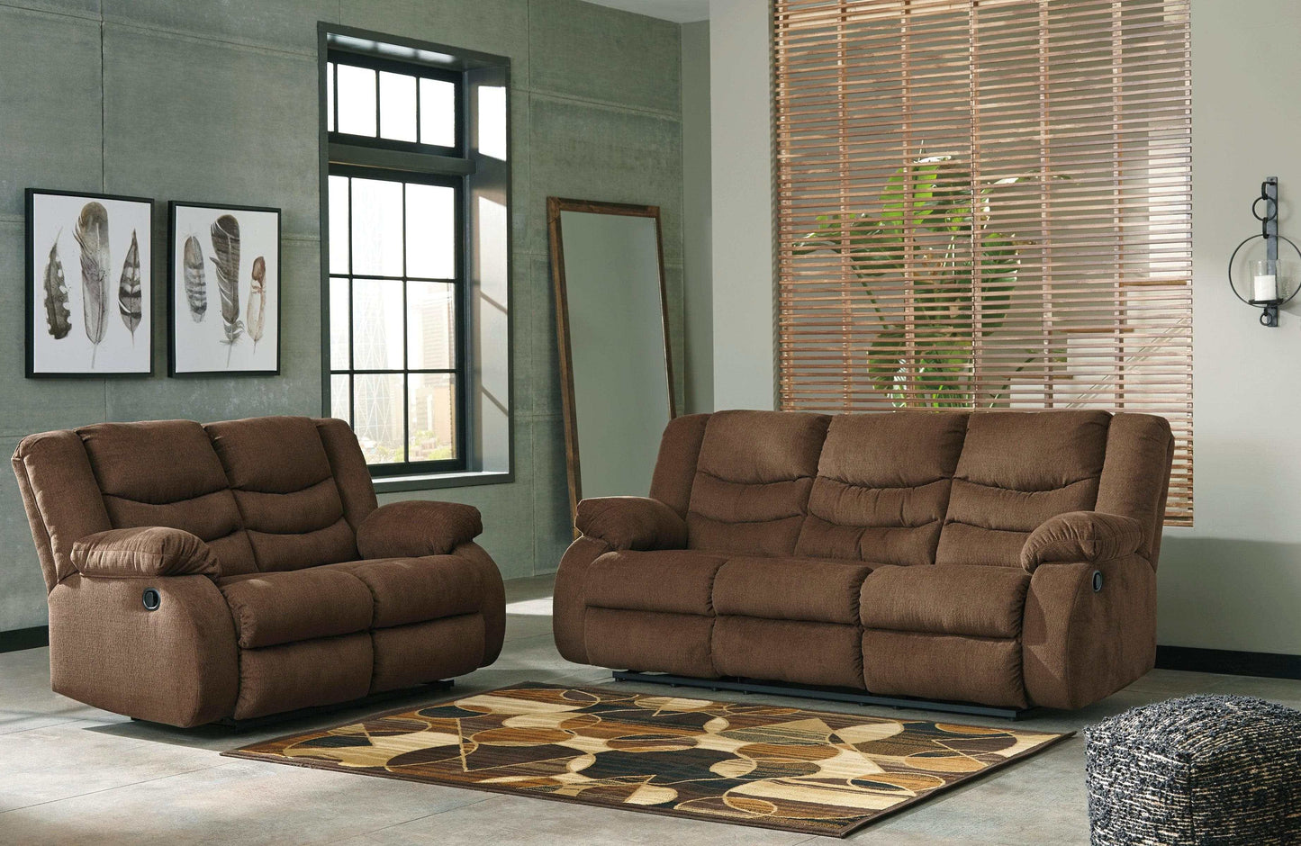 Tulen Manual Reclining Loveseat