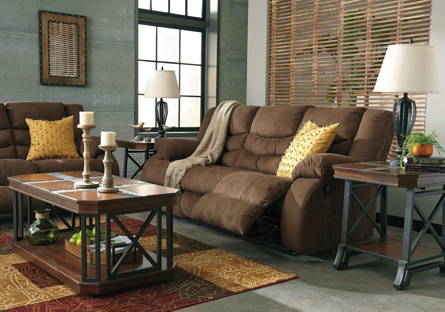 Tulen Manual Reclining Sofa