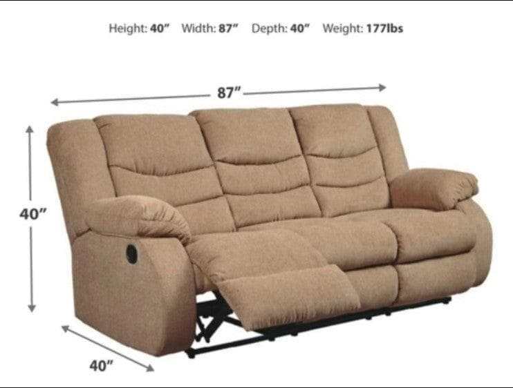 Tulen Manual Reclining Sofa