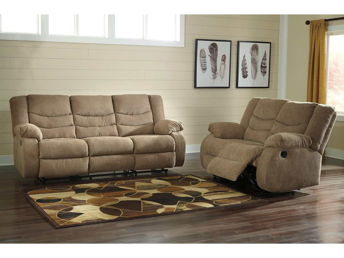 Tulen Manual Reclining Sofa & Loveseat