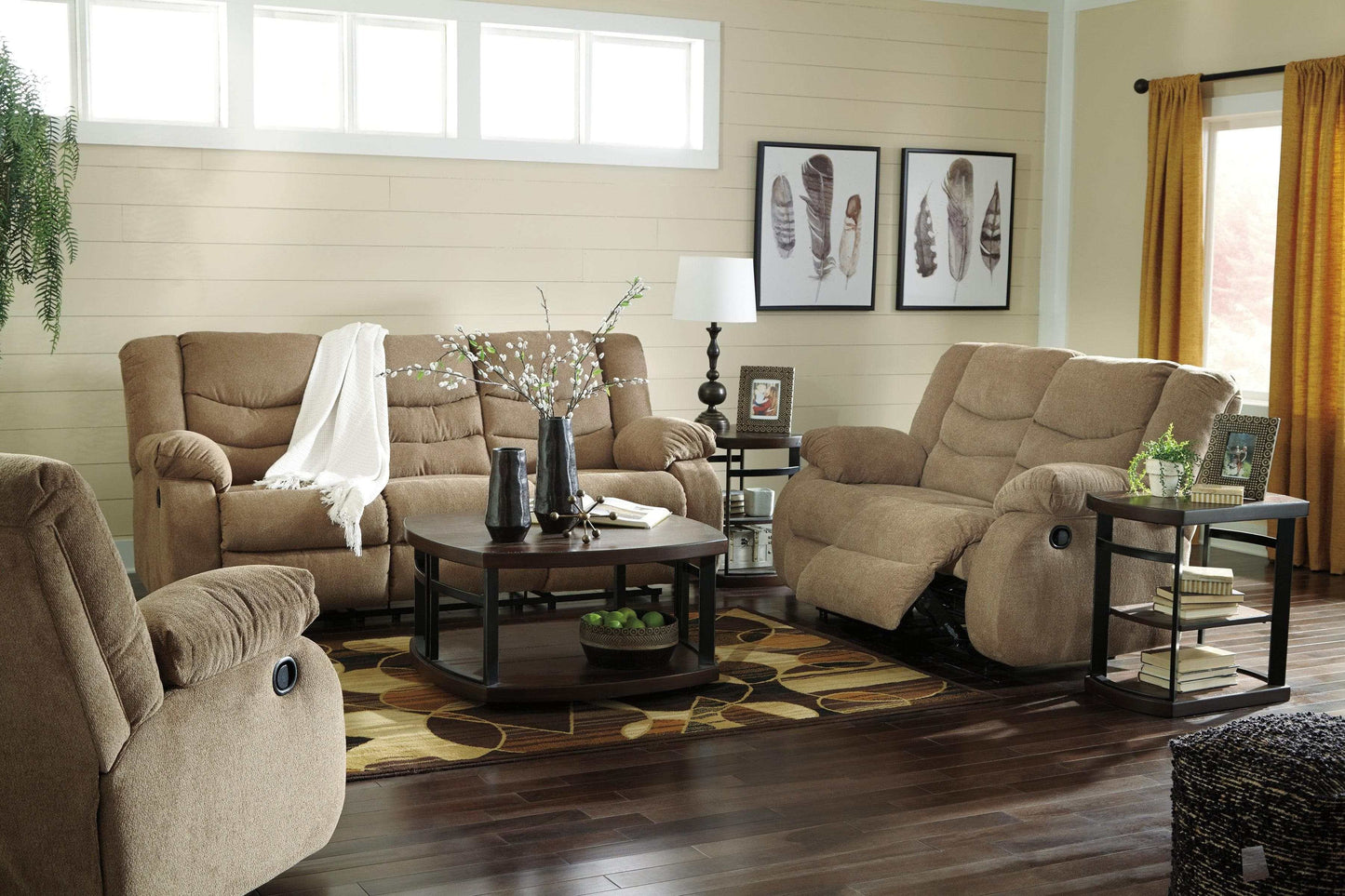 Tulen Manual Reclining Sofa & Loveseat