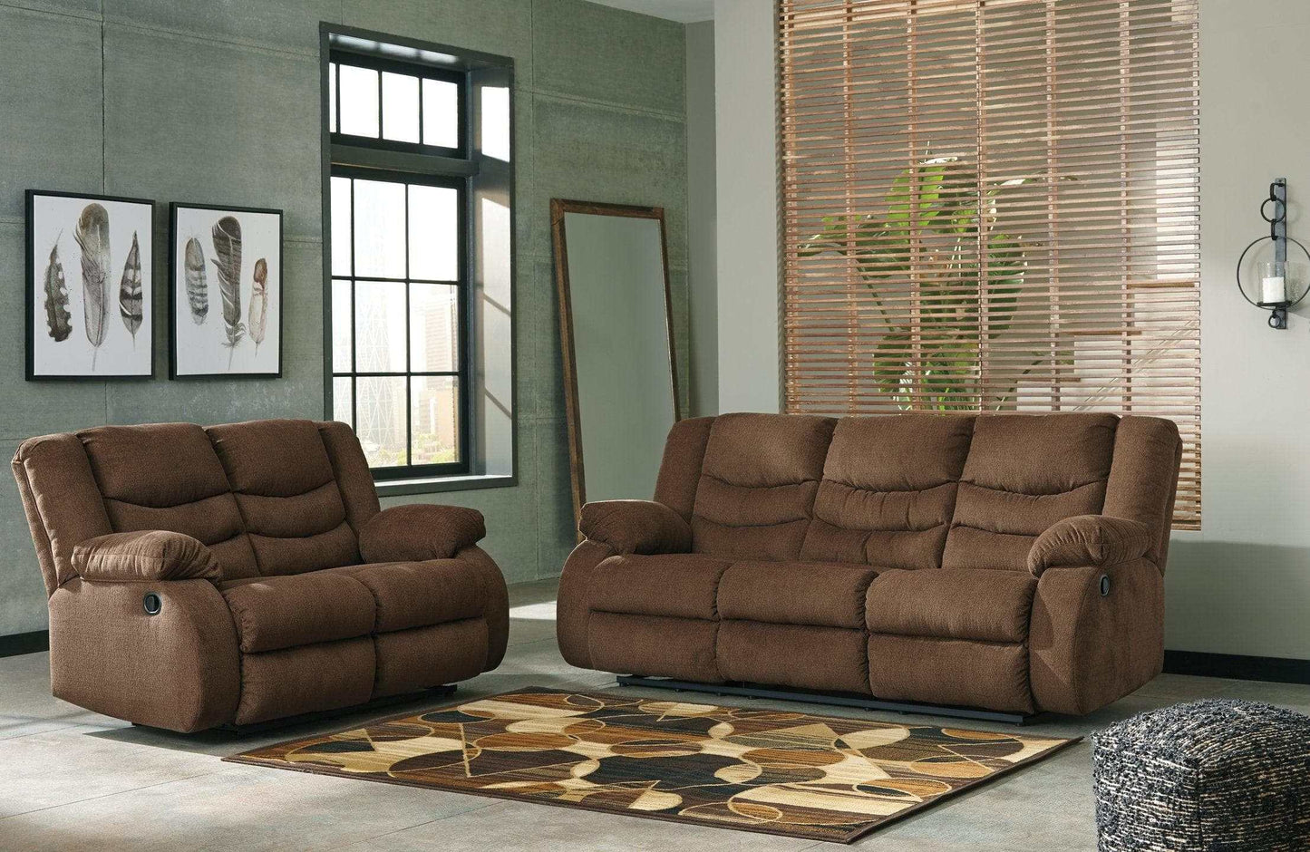 Tulen Manual Reclining Sofa & Loveseat