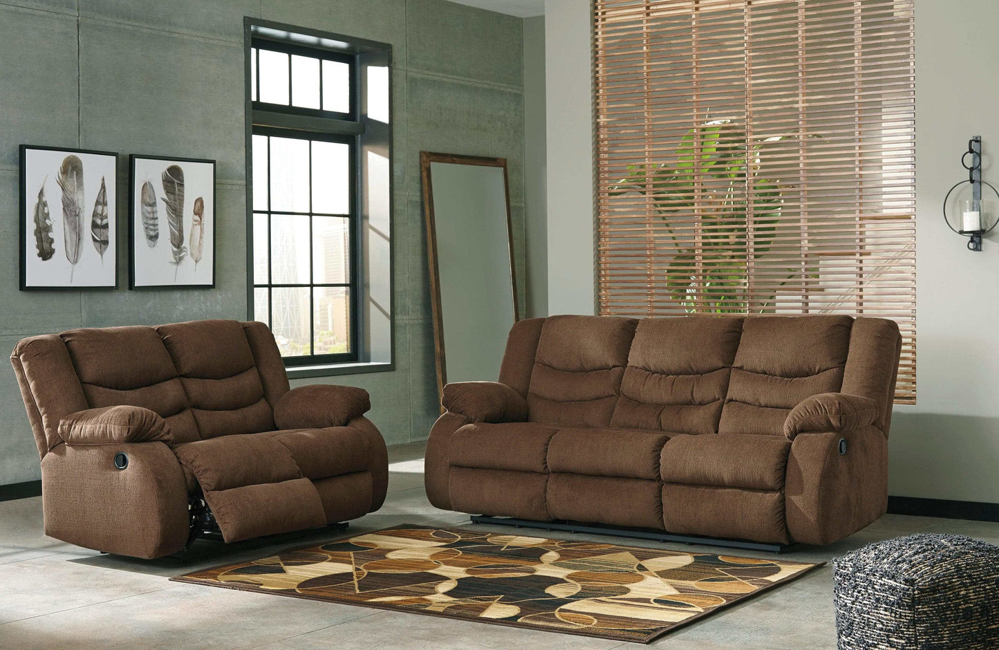 Tulen Manual Reclining Sofa & Loveseat