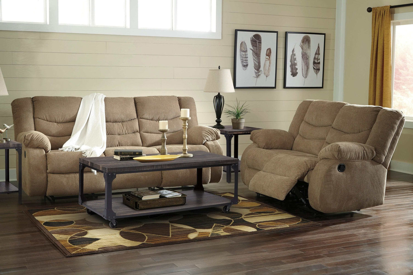 Tulen Manual Reclining Sofa & Loveseat