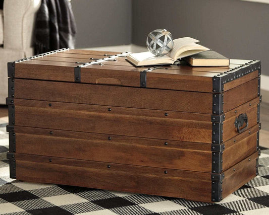 Kettleby Brown Storage Trunk