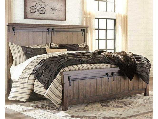 Lakeleigh Brown Queen Panel Bed