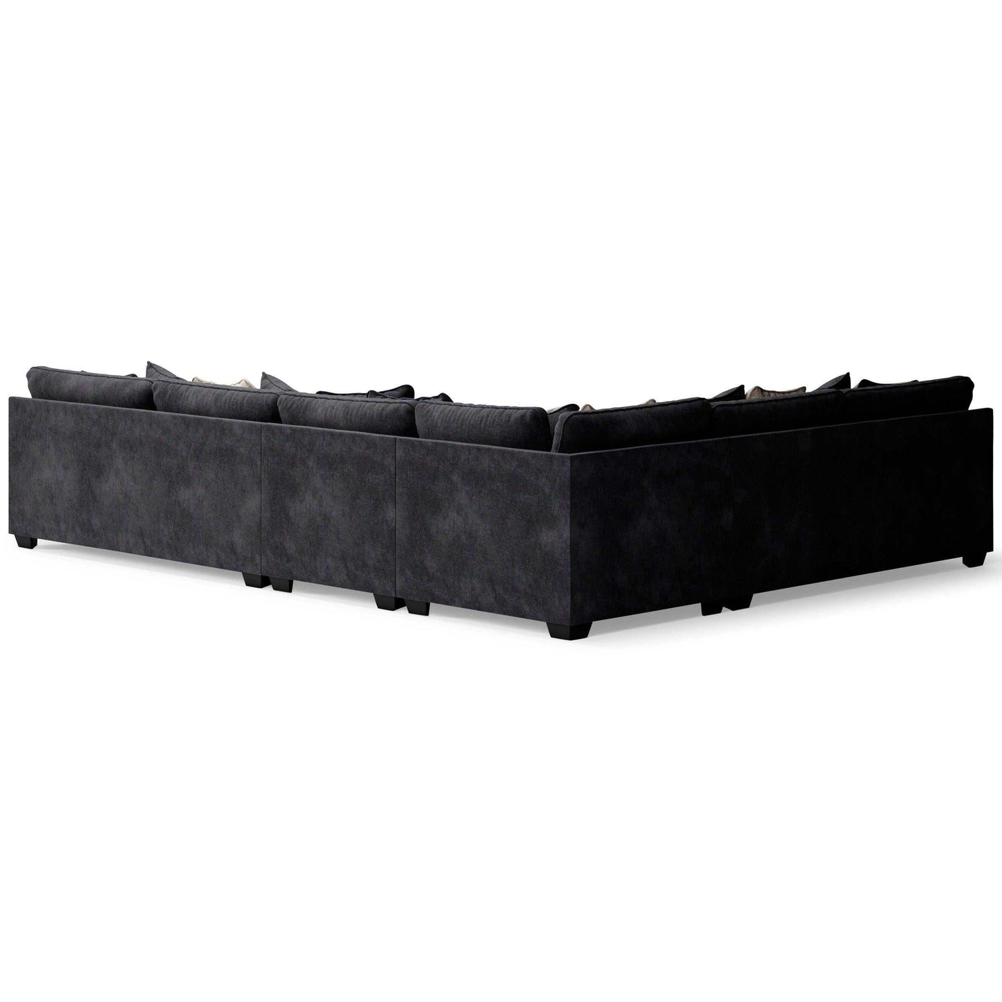 Lavernett Charcoal 4pc Sectional Sofa