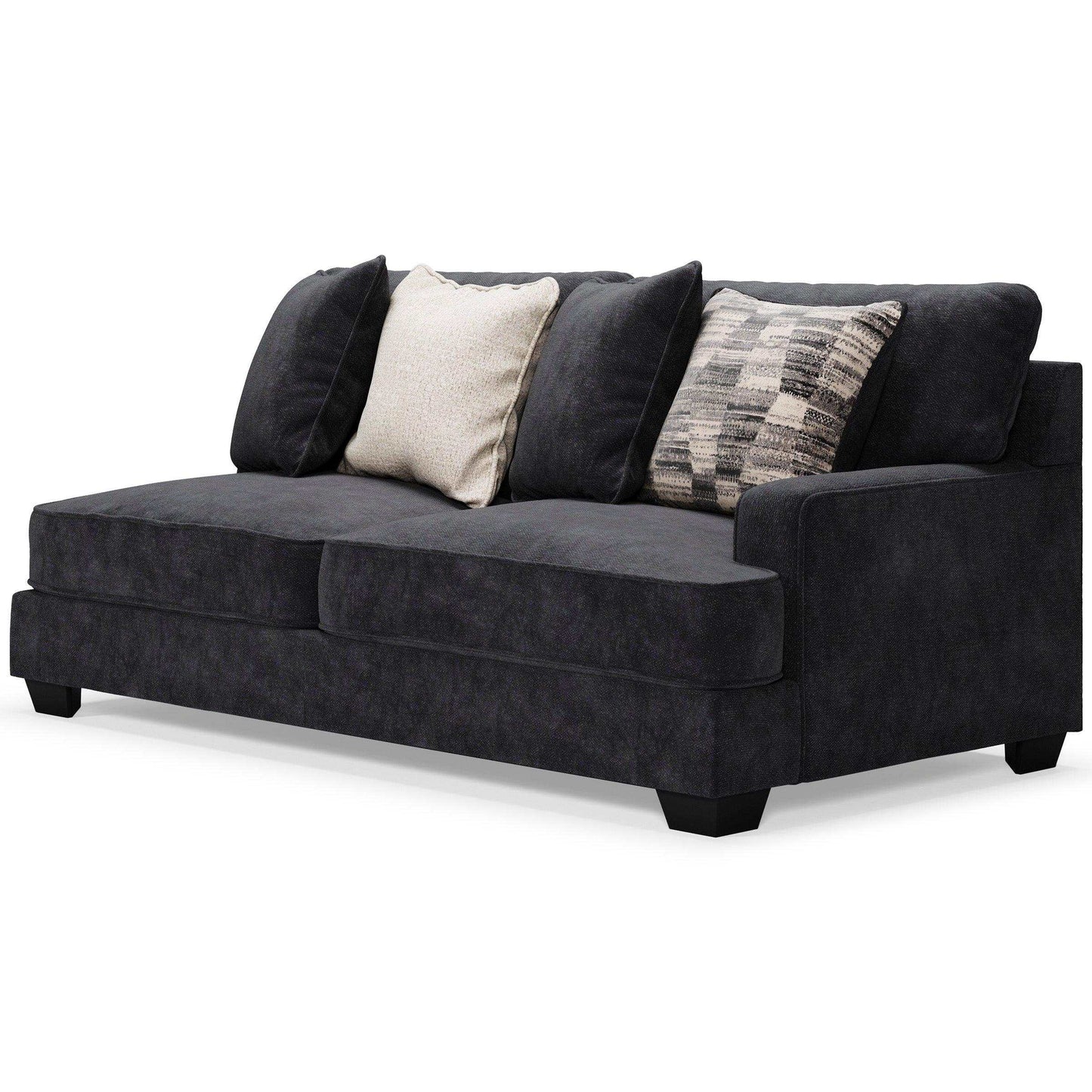 Lavernett Charcoal 4pc Sectional Sofa