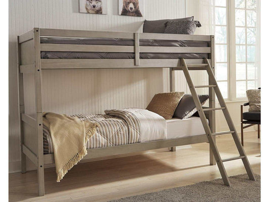 Lettner Twin/Twin Bunk Bed with Ladder