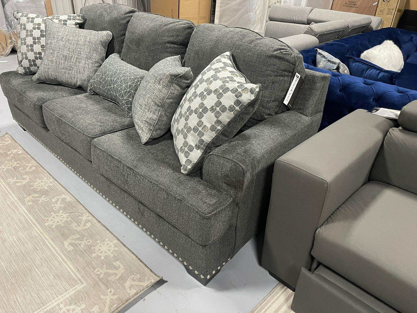 Locklin Carbon Gray Sofa