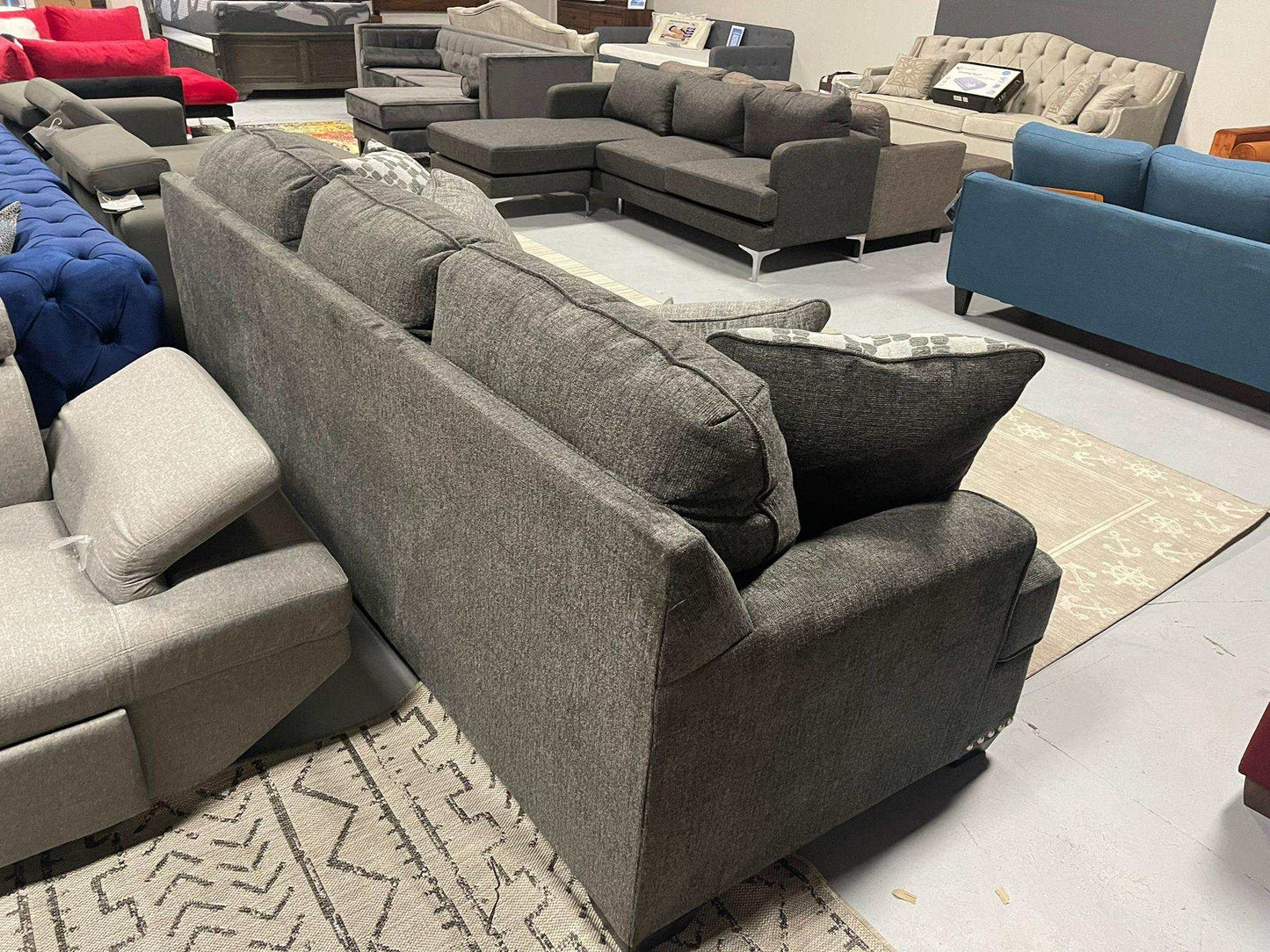 Locklin Carbon Gray Sofa