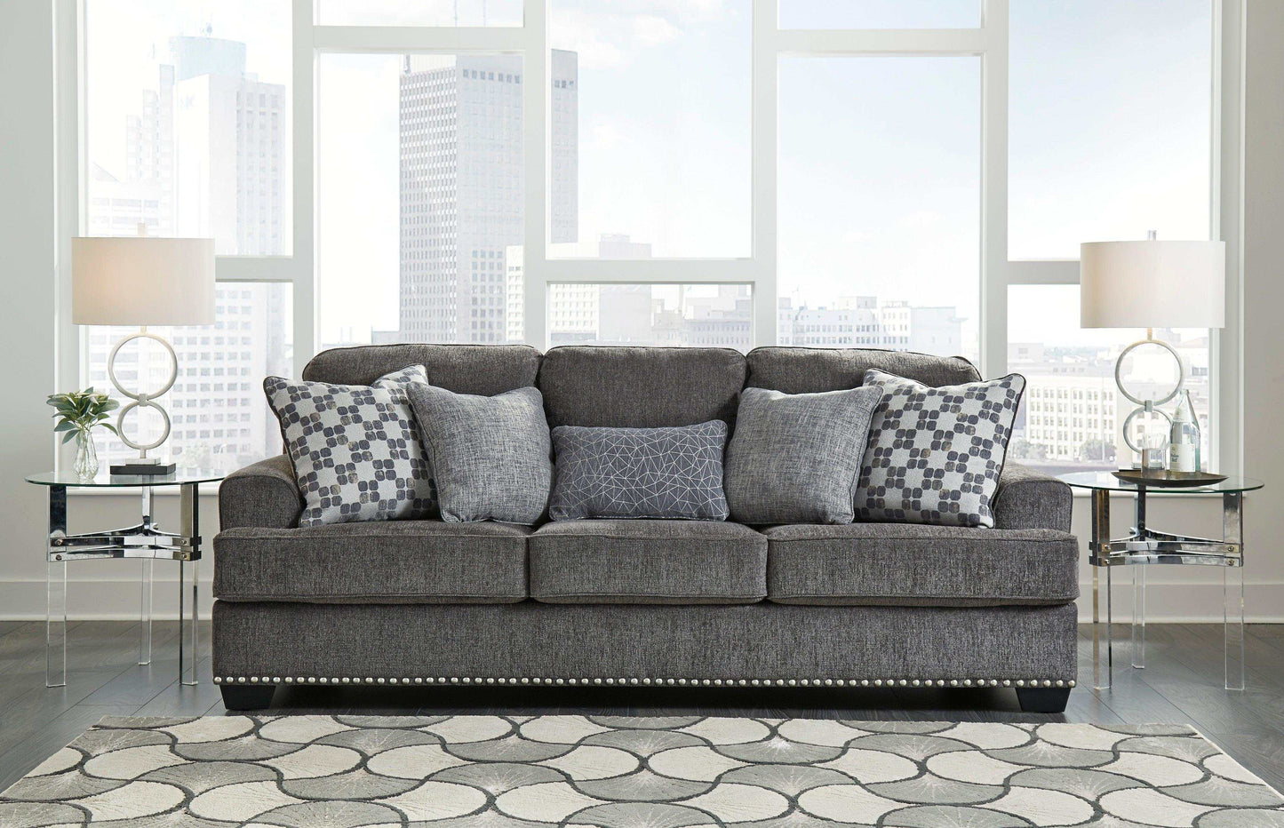 Locklin Carbon Gray Sofa