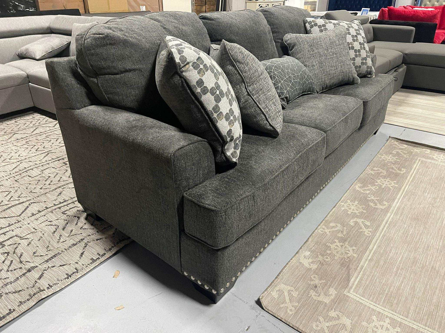 Locklin Carbon Gray Sofa